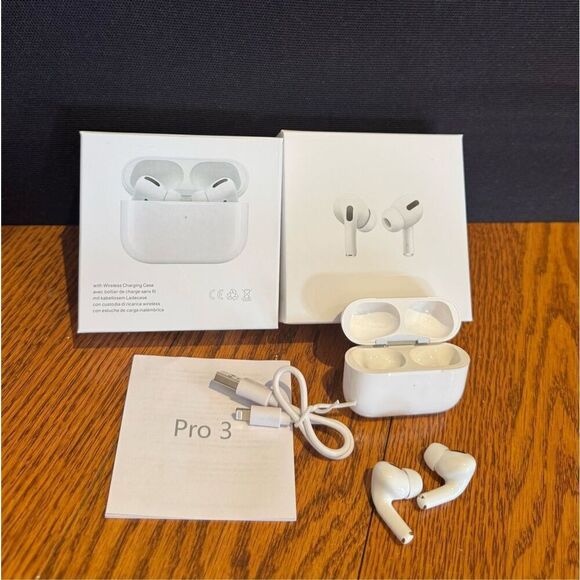 Pro 3 Bluetooth Wireless V5 Earbuds Unbranded New in box - Picture 1 of 7